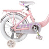 Детский велосипед TECH TEAM MILENA бело-розовый 16 